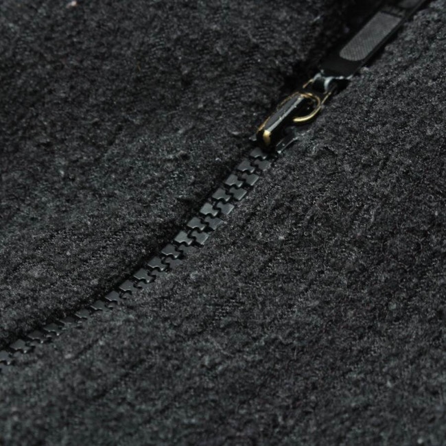 Image 3 of Sweat Jacket M Dark Gray in color Gray | Vite EnVogue