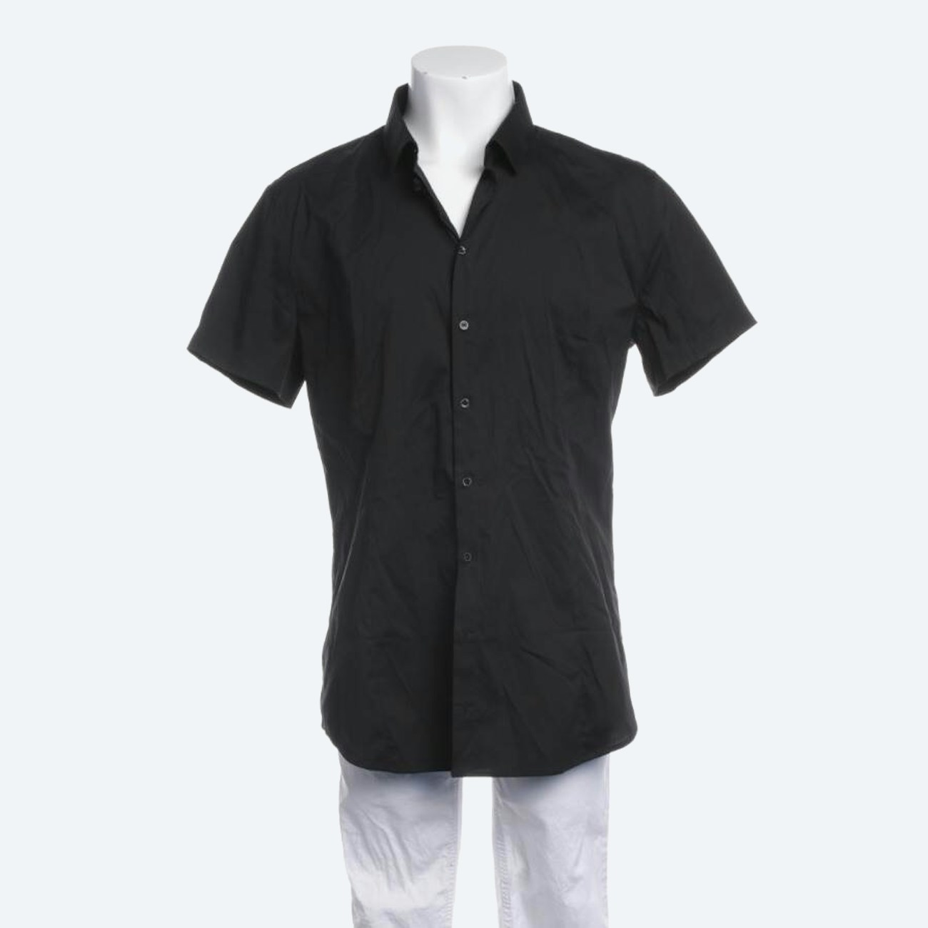 Image 1 of Casual Shirt in 54 in color Black | Vite EnVogue