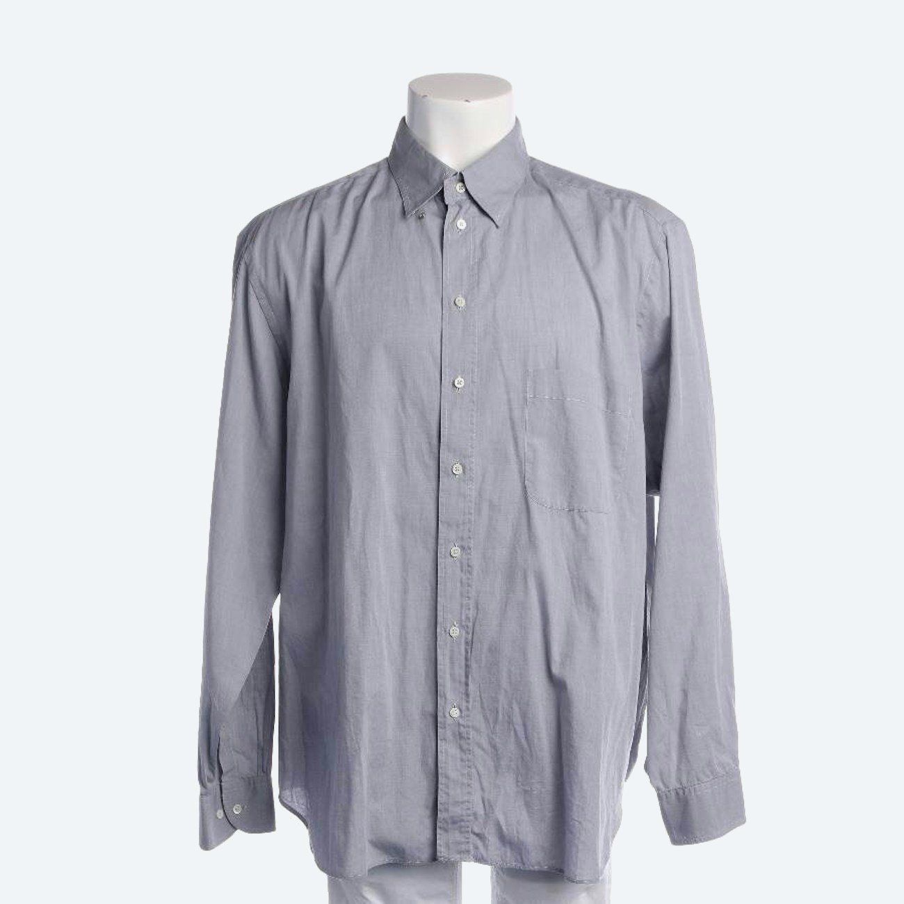 Image 1 of Casual Shirt 46 Light Gray in color Gray | Vite EnVogue