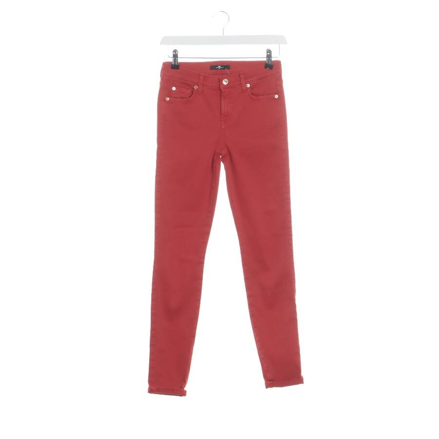 Image 1 of Jeans Skinny W26 Red in color Red | Vite EnVogue