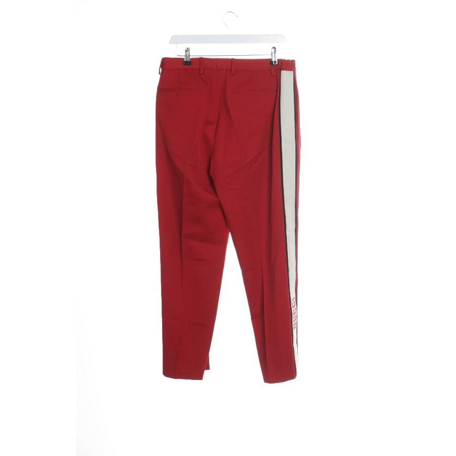 Image 2 of Wool Pants 48 Red in color Red | Vite EnVogue