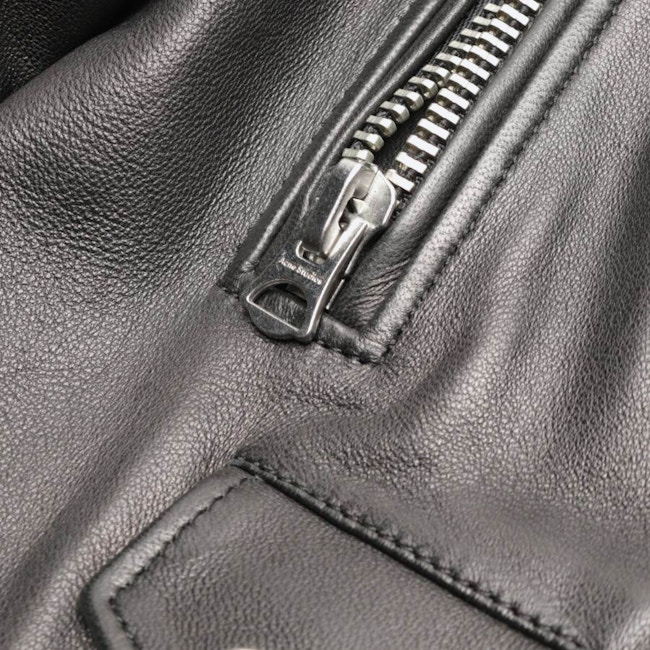 Image 4 of LeatherJacket 34 Dark Brown in color Brown | Vite EnVogue