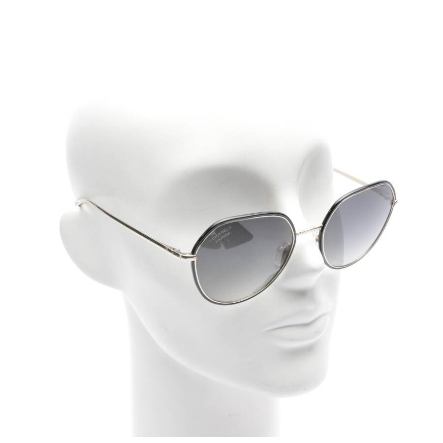 Image 2 of 4251-J Sunglasses Gold in color Metallic | Vite EnVogue