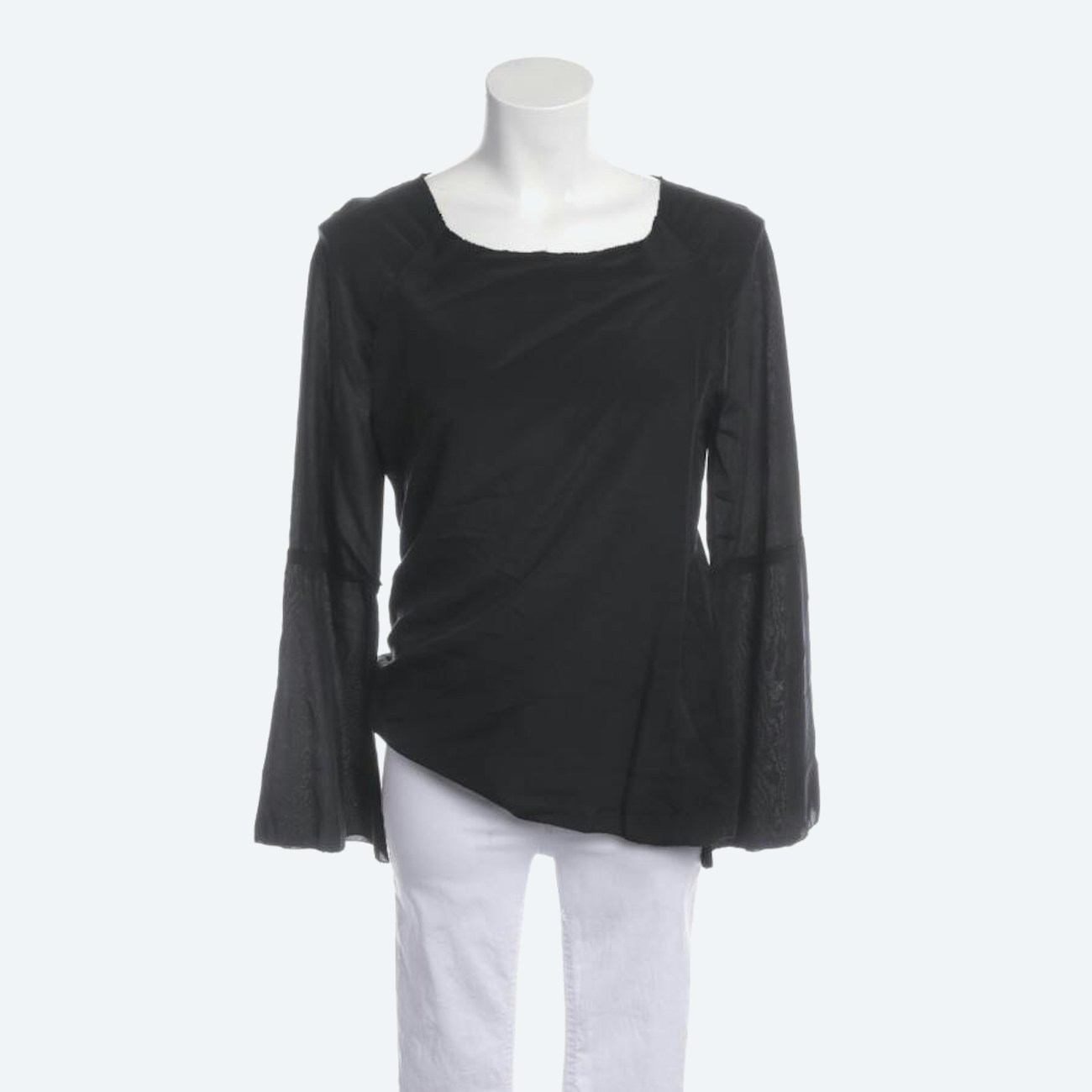 Image 1 of Shirt Blouse XS Black in color Black | Vite EnVogue