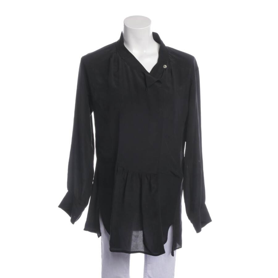 Image 1 of Silk Shirt 32 Black in color Black | Vite EnVogue