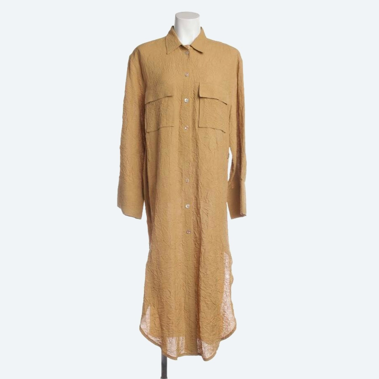 Image 1 of Shirt Dress S Camel in color Brown | Vite EnVogue