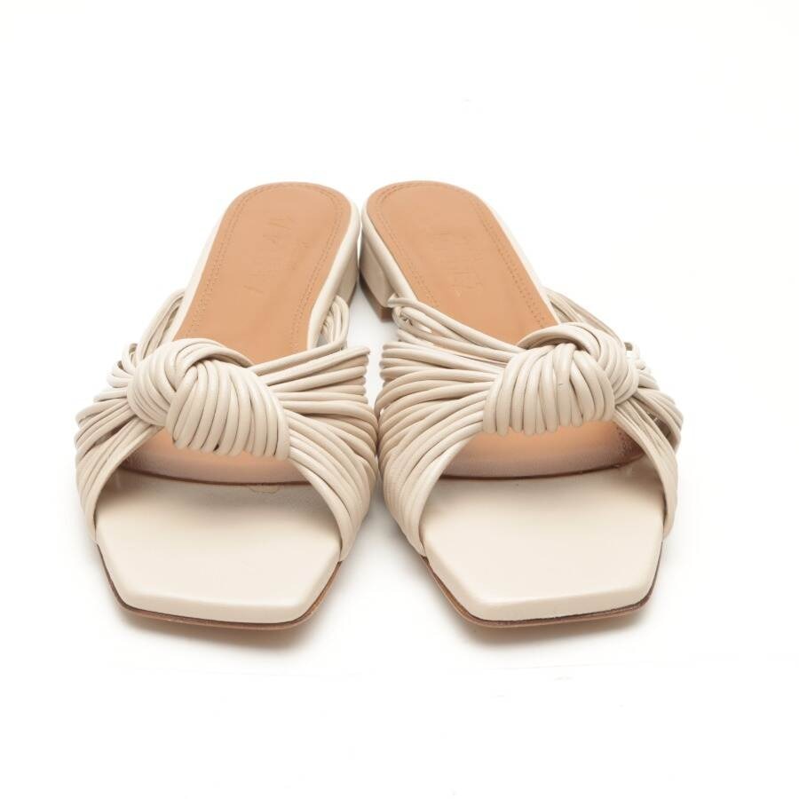 Image 2 of Sandals EUR 39 Beige in color White | Vite EnVogue