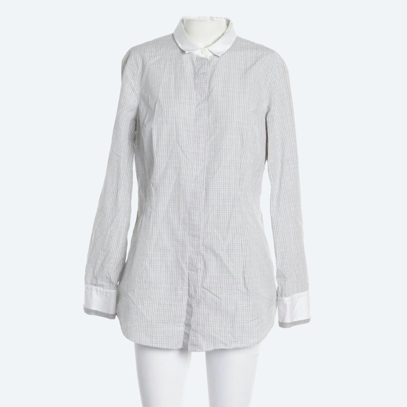 Image 1 of Shirt XL Light Gray in color Gray | Vite EnVogue