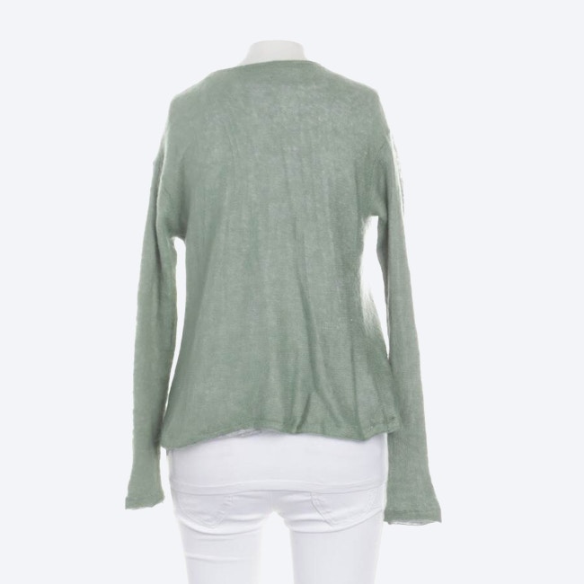 Image 2 of Cardigan M Olive Green in color Green | Vite EnVogue