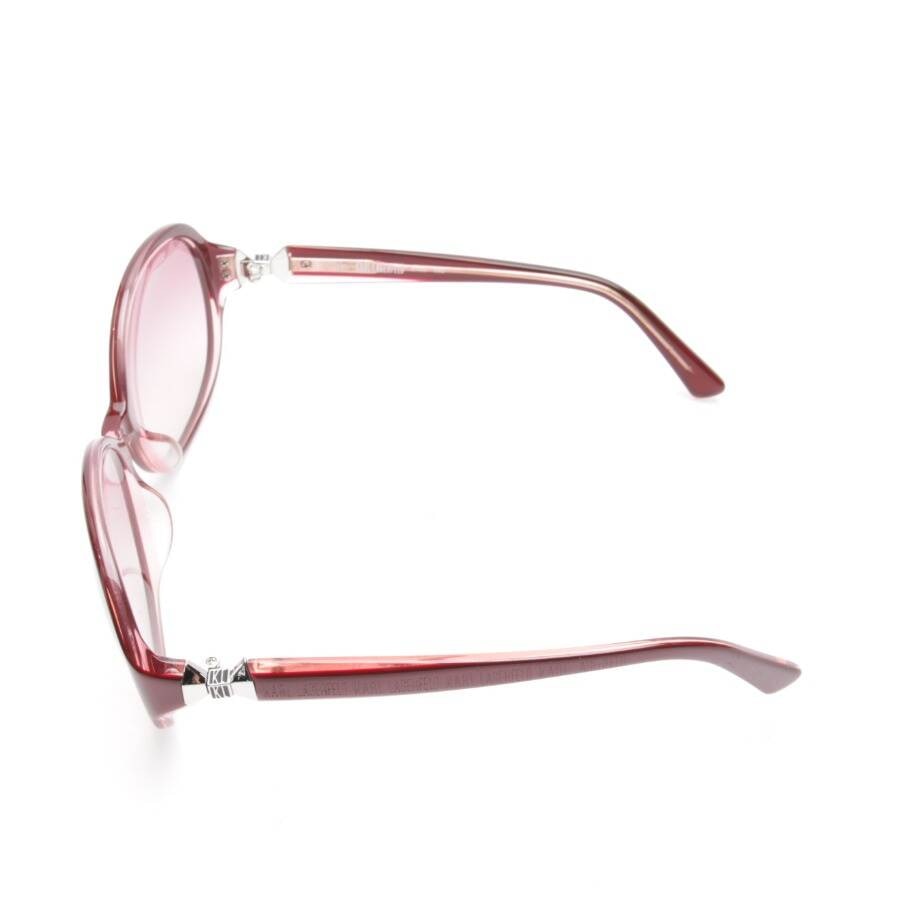 Image 3 of KARL LAGERFERD 678 Sunglasses Light Red in color Red | Vite EnVogue