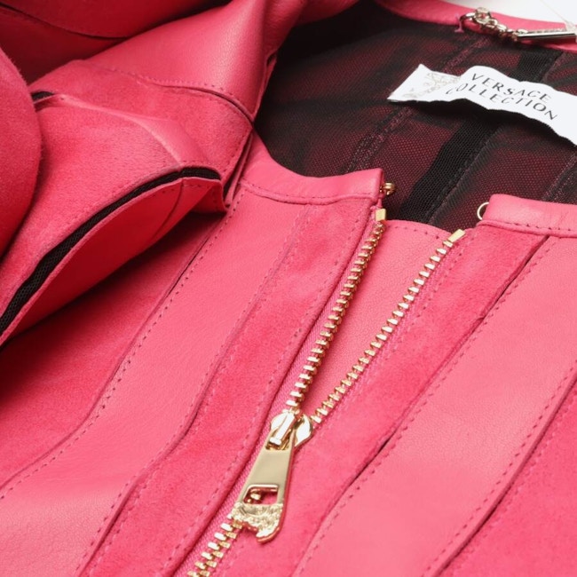 Image 3 of LeatherJacket 40 Pink in color Pink | Vite EnVogue