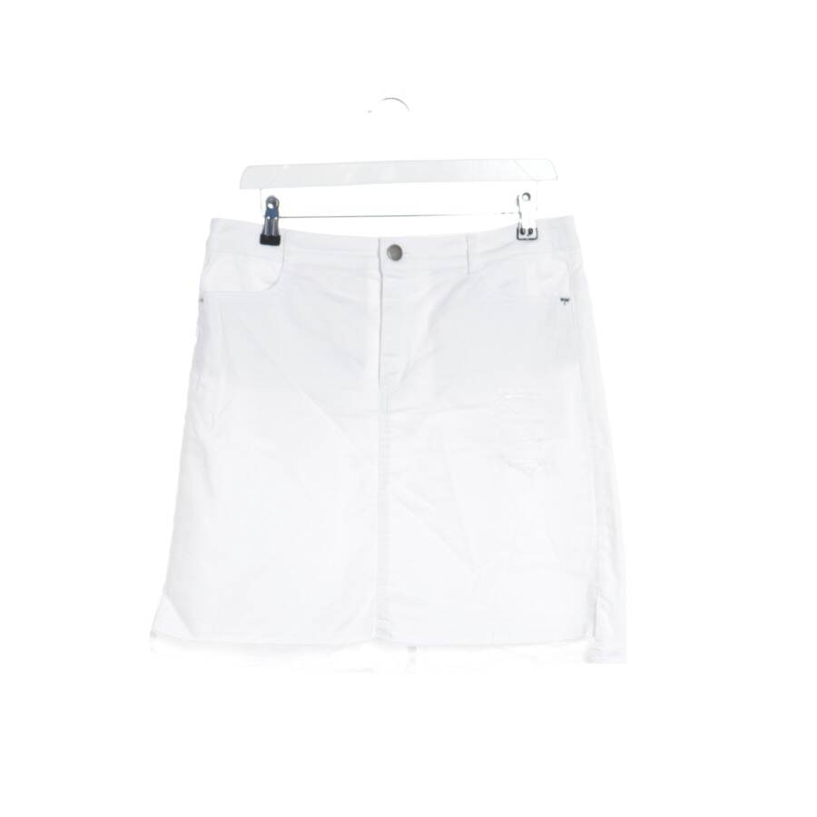Image 1 of Mini Skirt 40 White in color White | Vite EnVogue