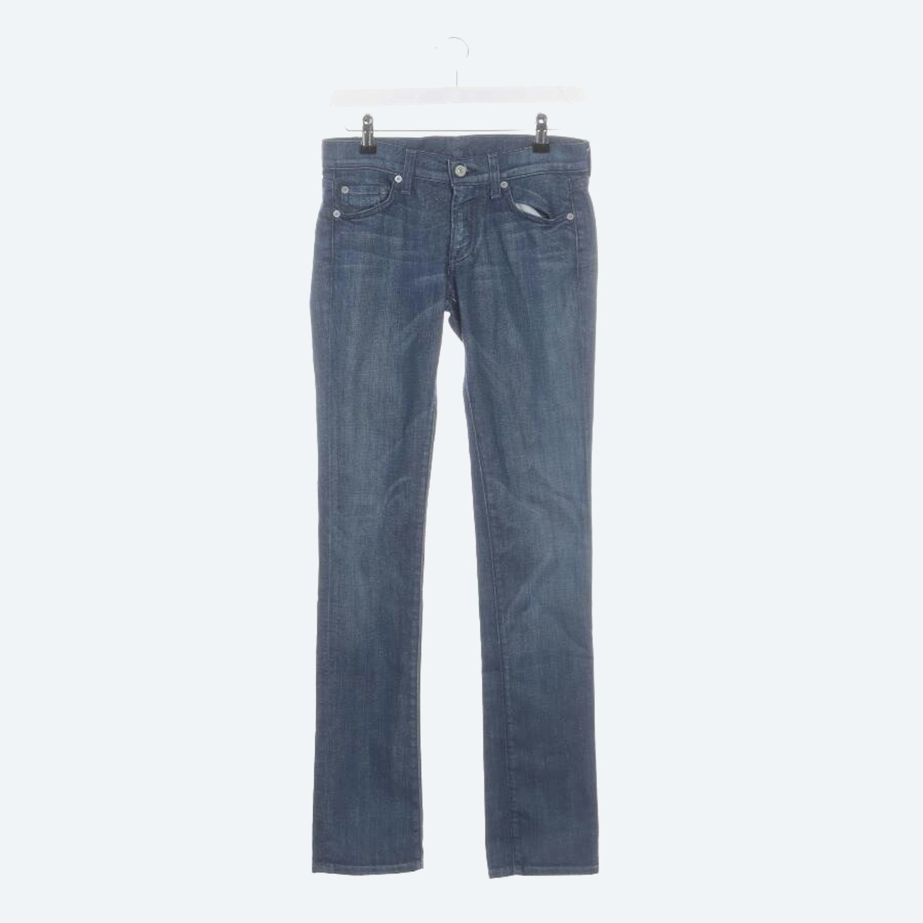 Image 1 of Jeans Straight Fit W24 Blue in color Blue | Vite EnVogue