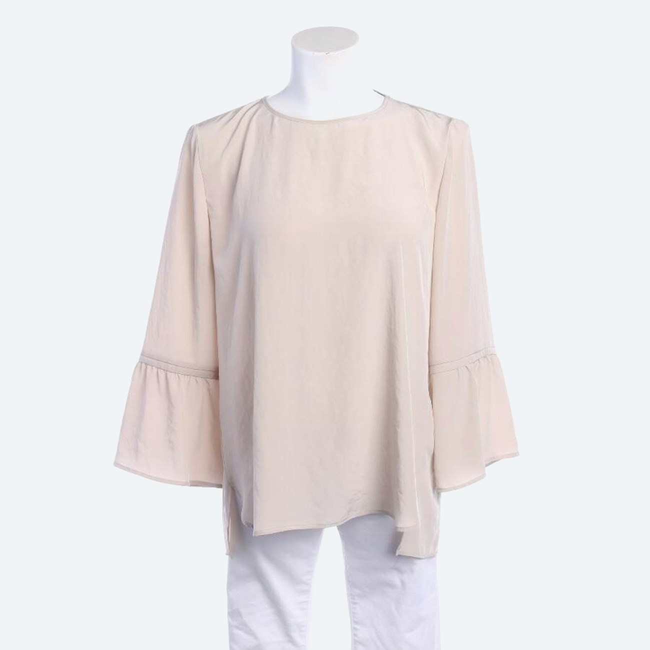 Image 1 of Shirt Blouse 40 Beige in color White | Vite EnVogue