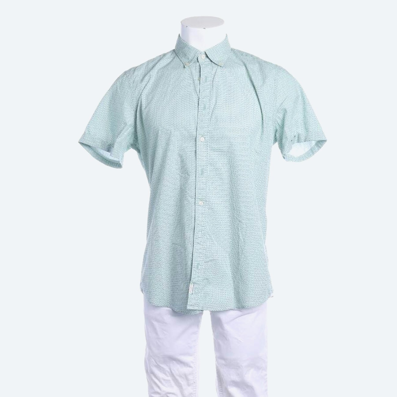 Image 1 of Casual Shirt 39 Green in color Green | Vite EnVogue