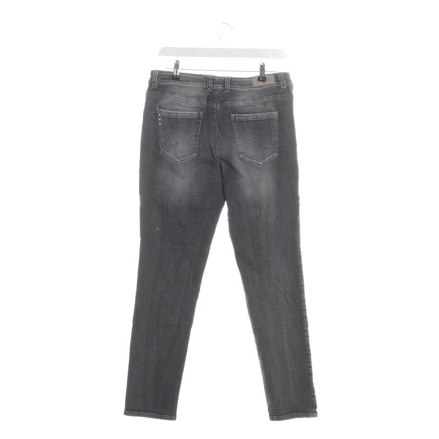Image 2 of Jeans Straight Fit 36 Dark Gray in color Gray | Vite EnVogue