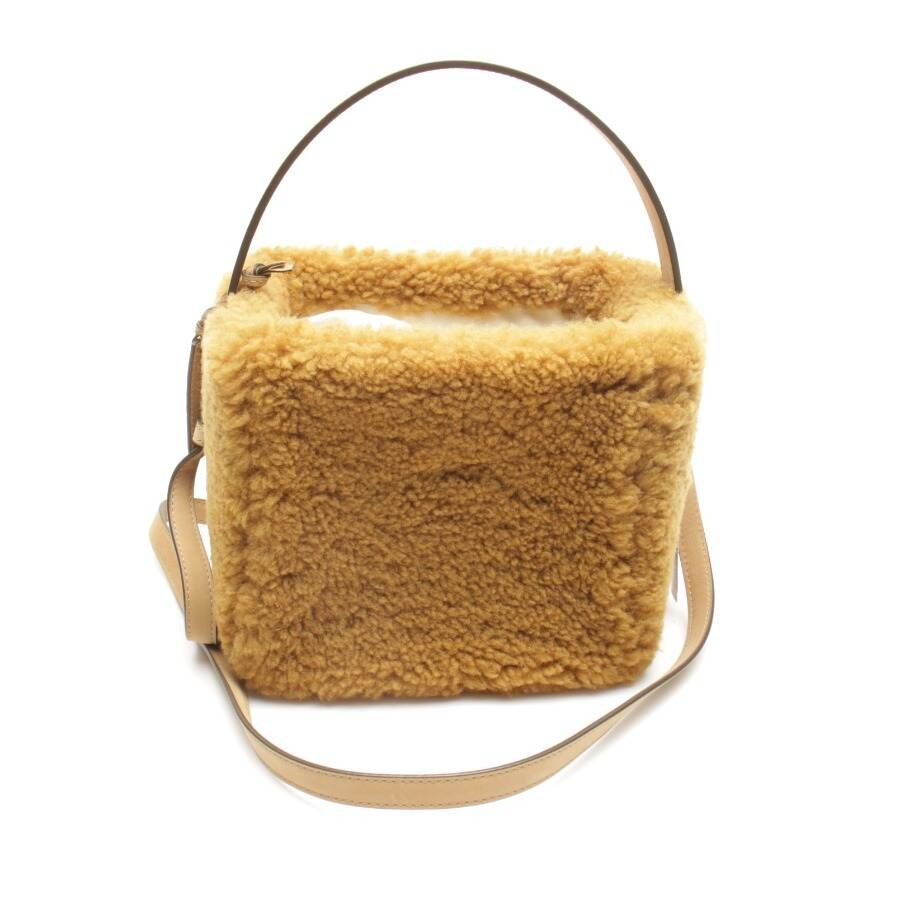 Bild 1 von Furry Cube Bag Handtasche Hellbraun in Farbe Braun | Vite EnVogue