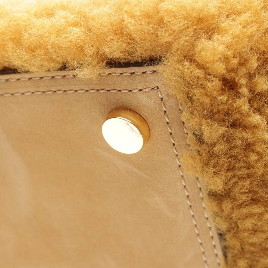 Image 6 of Furry Cube Bag Handbag Light Brown in color Brown | Vite EnVogue