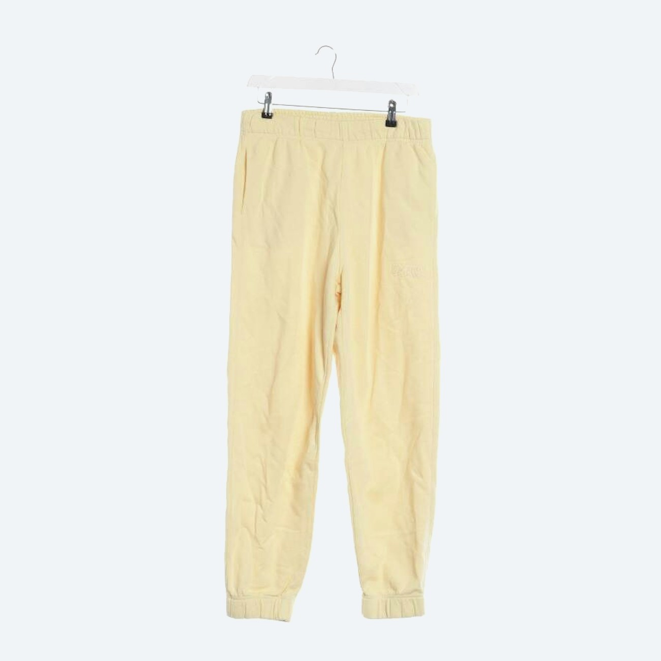 Image 1 of Trousers L Yellow in color Yellow | Vite EnVogue