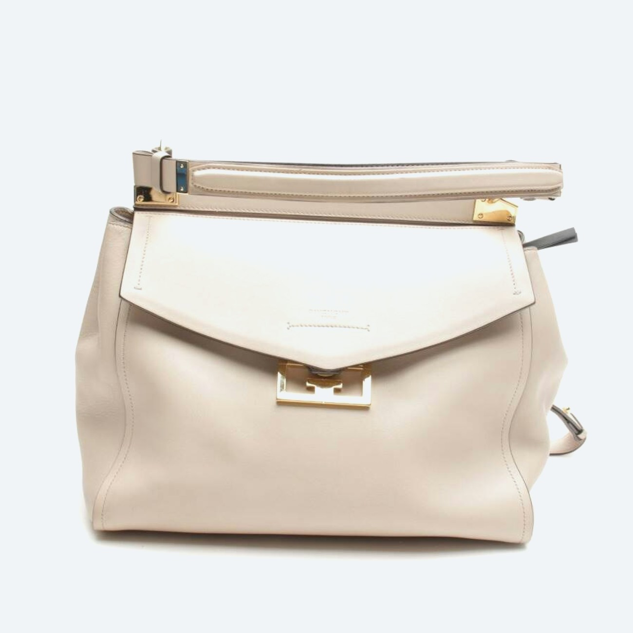 Image 1 of Mystic large Handbag Cream in color White | Vite EnVogue