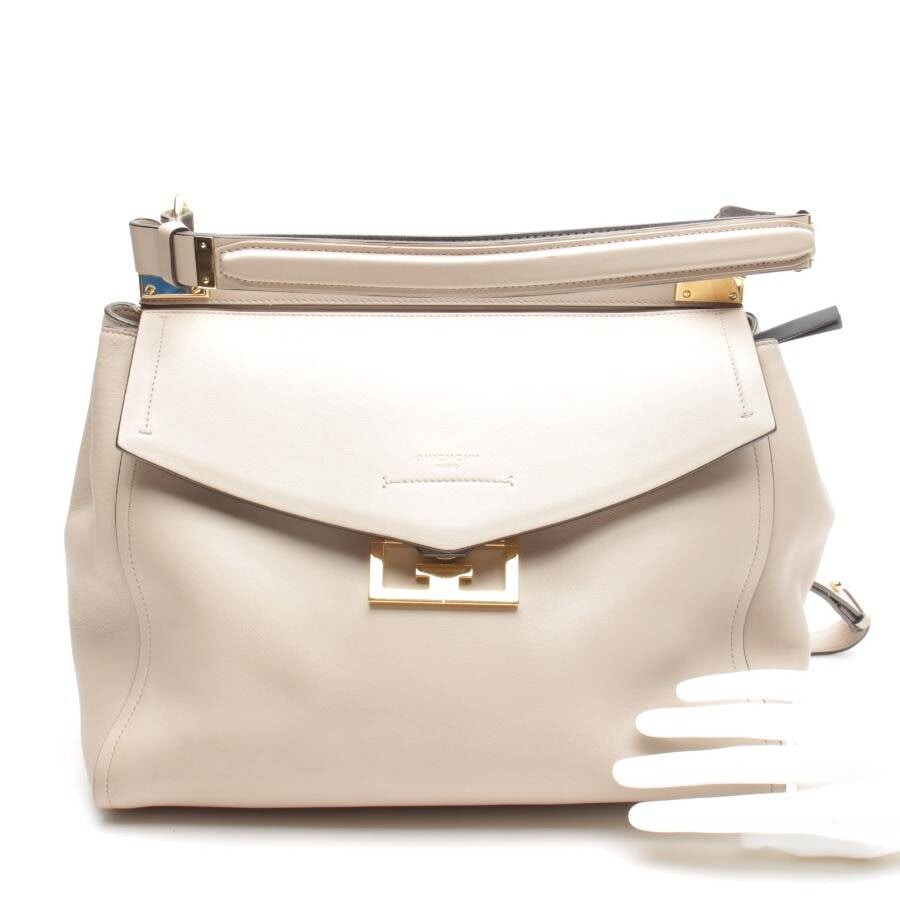 Image 4 of Mystic large Handbag Cream in color White | Vite EnVogue