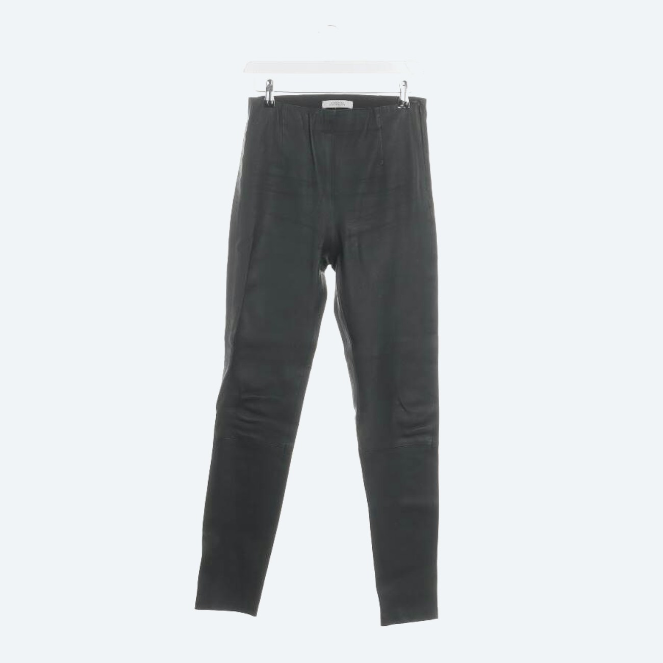 Image 1 of Leather Pants 38 Black in color Black | Vite EnVogue
