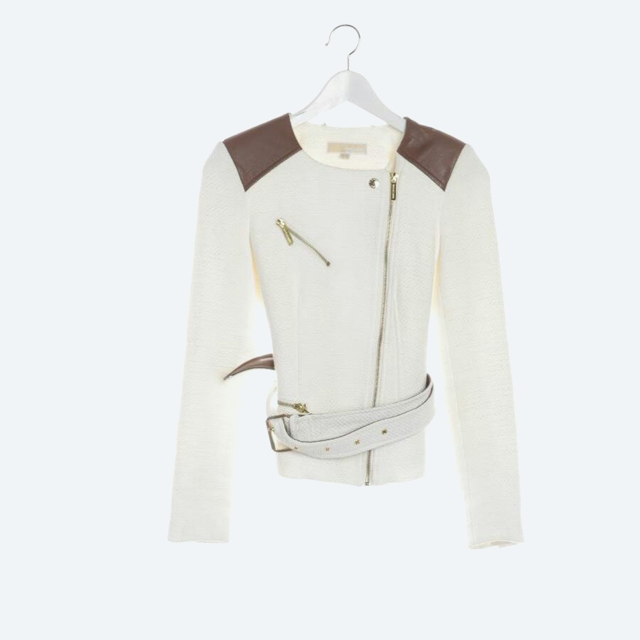 Image 1 of Between-seasons Jacket 28 Cream in color White | Vite EnVogue