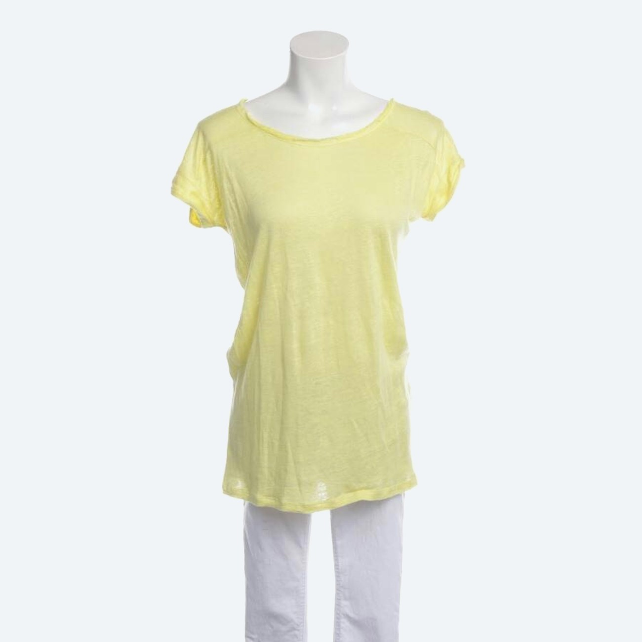 Image 1 of Linen Blouse 34 Yellow in color Yellow | Vite EnVogue