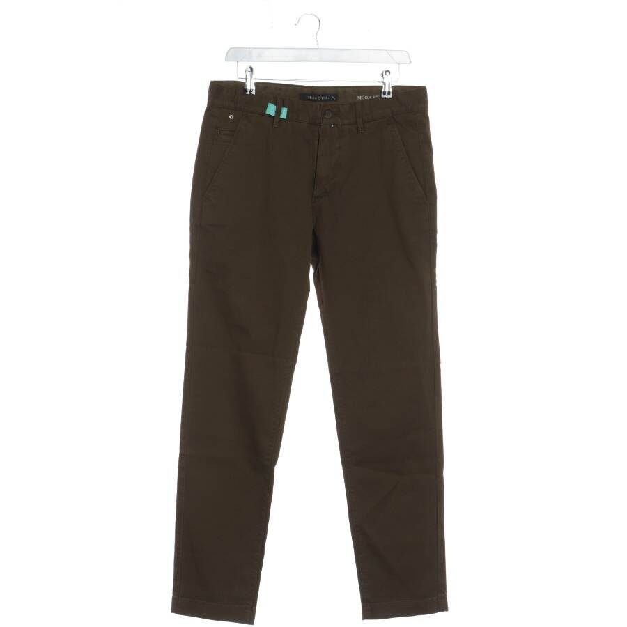Image 1 of Trousers W30 Dark Brown in color Brown | Vite EnVogue