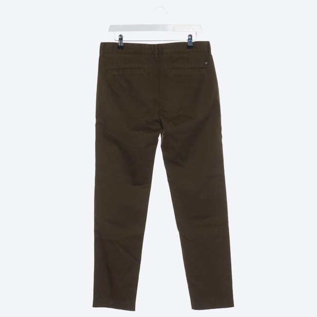 Image 2 of Trousers W30 Dark Brown in color Brown | Vite EnVogue