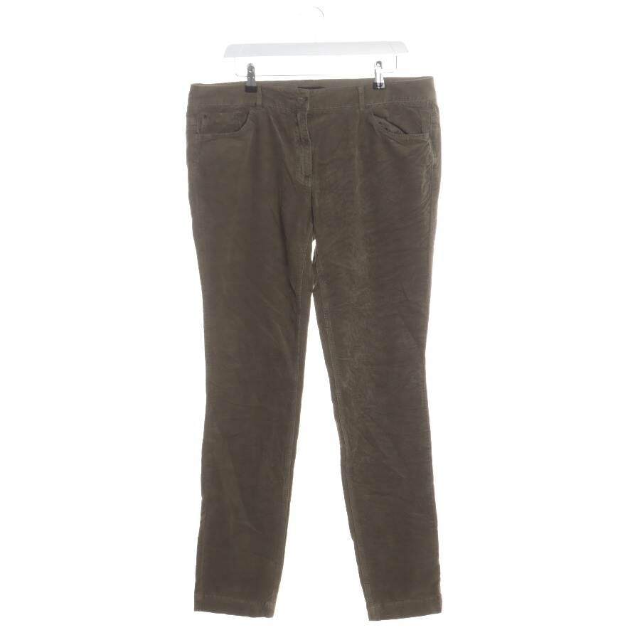 Image 1 of Trousers 44 Dark Green in color Green | Vite EnVogue