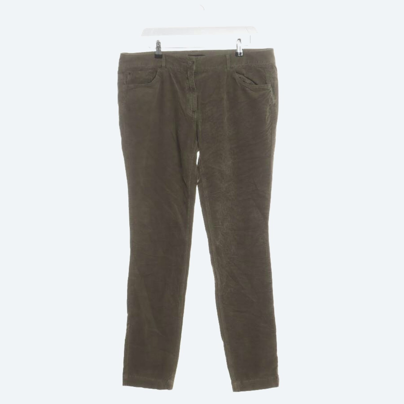 Image 1 of Trousers 44 Dark Green in color Green | Vite EnVogue