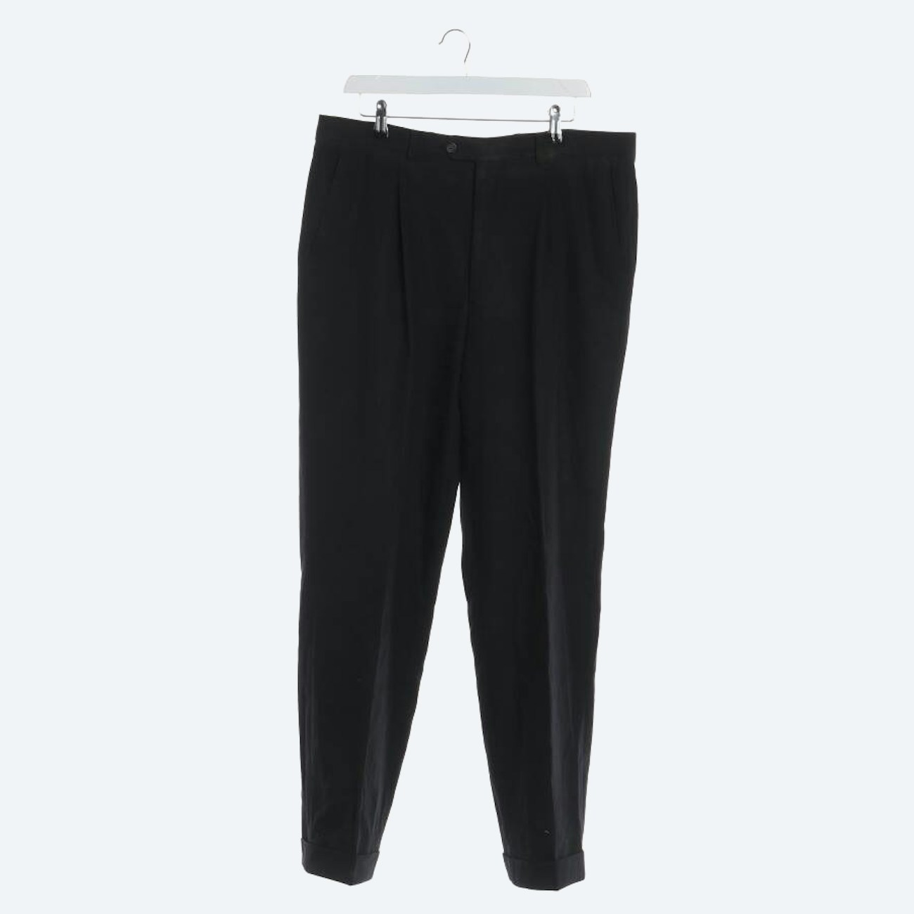 Image 1 of Wool Pants 54 Black in color Black | Vite EnVogue