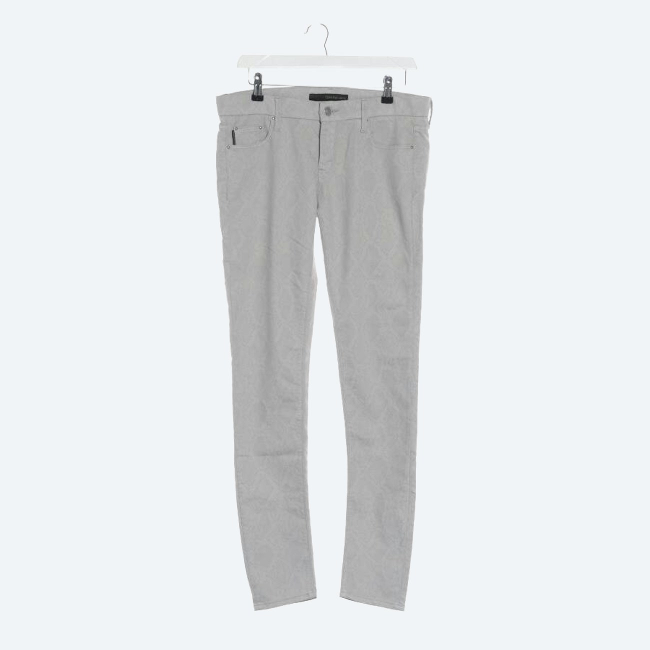 Image 1 of Jeans Skinny 42 Light Gray in color Gray | Vite EnVogue