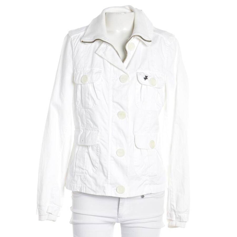 Image 1 of Thomas Burberry Summer Jacket S White in color White | Vite EnVogue