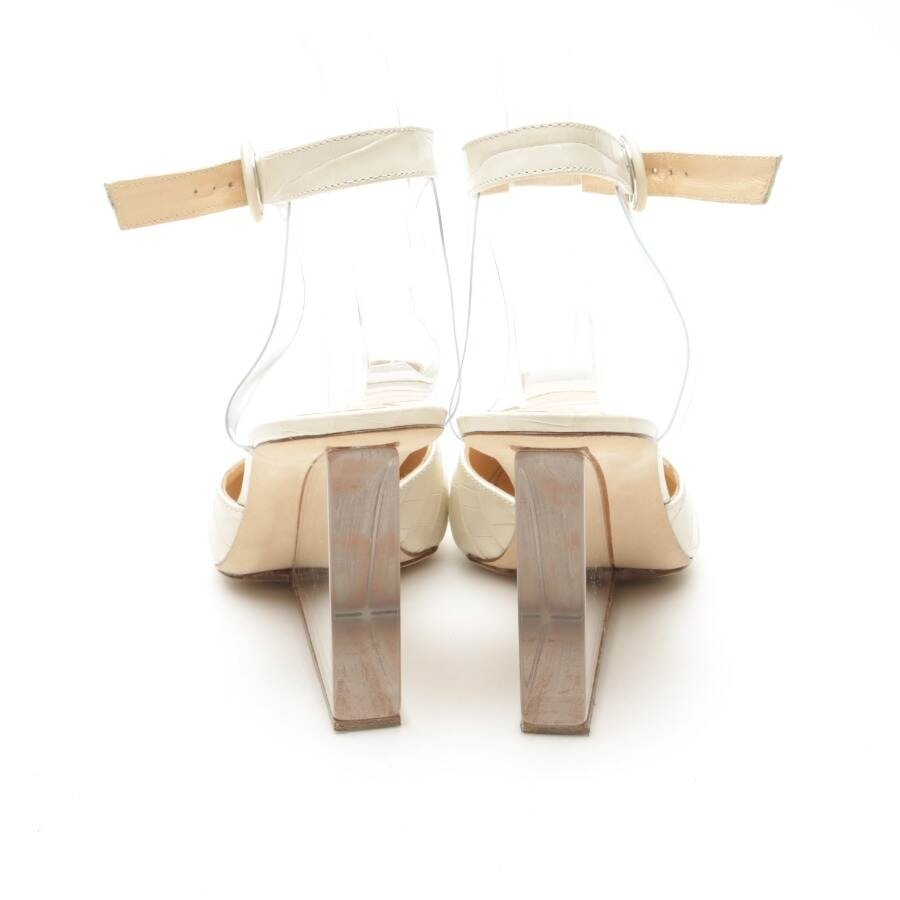 Bild 3 von Sandaletten EUR 39 Beige in Farbe Weiß | Vite EnVogue