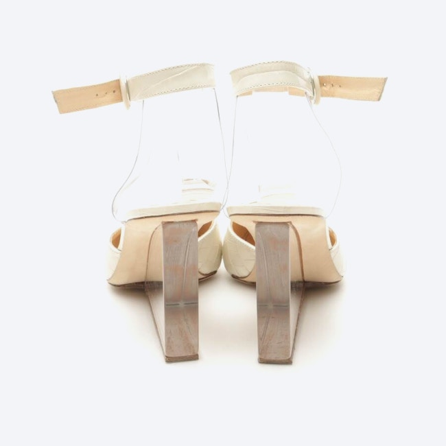 Bild 3 von Sandaletten EUR 39 Beige in Farbe Weiß | Vite EnVogue