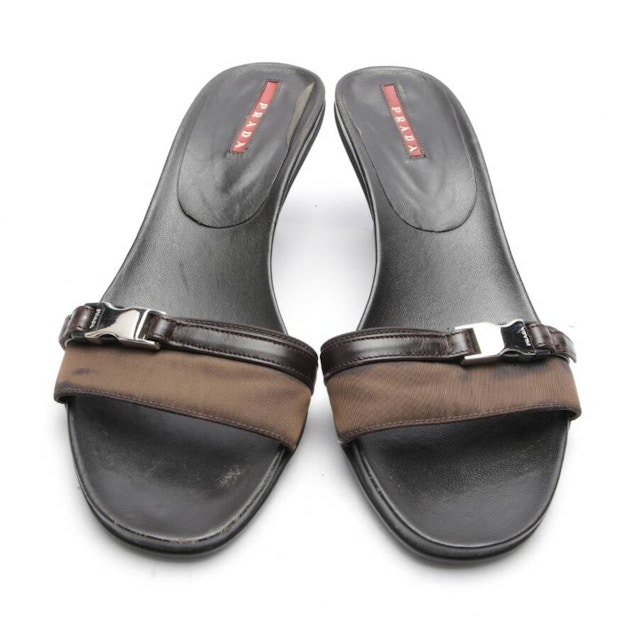 Heeled Sandals EUR 39 Dark Brown | Vite EnVogue