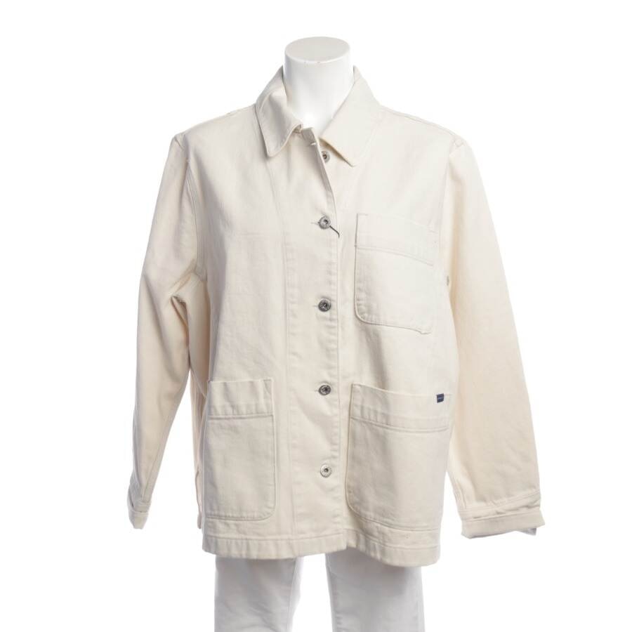 Image 1 of Between-seasons Jacket XL Beige in color White | Vite EnVogue