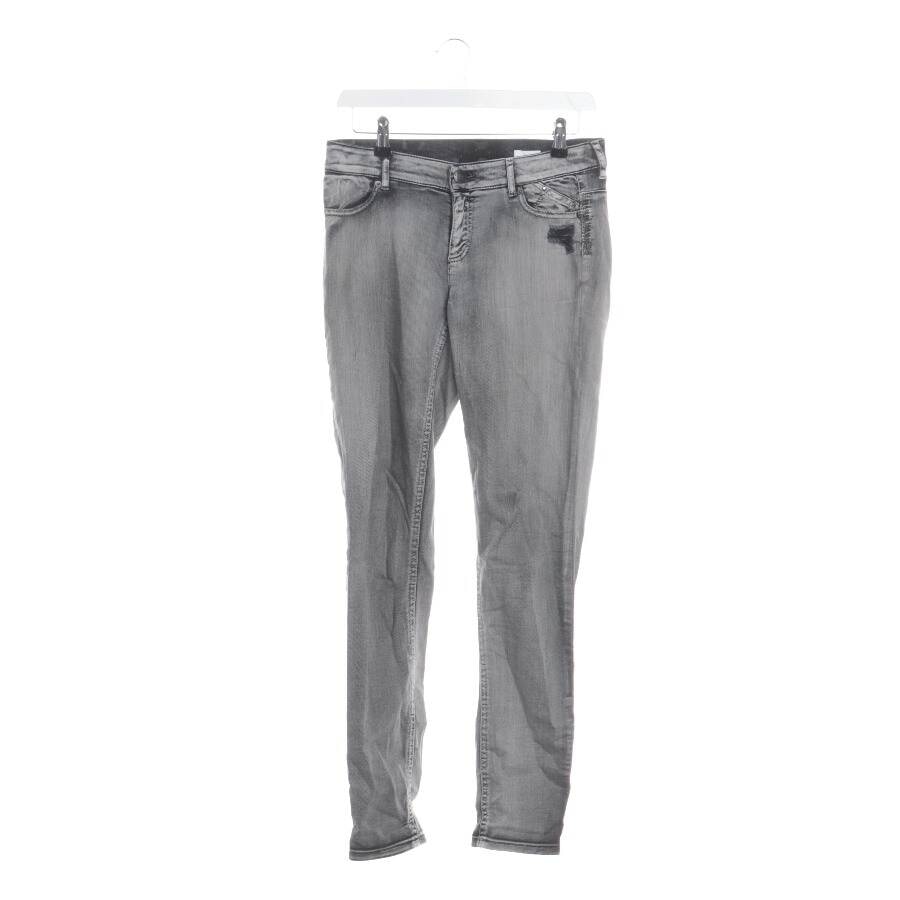 Image 1 of Jeans Slim Fit 34 Light Gray in color Gray | Vite EnVogue