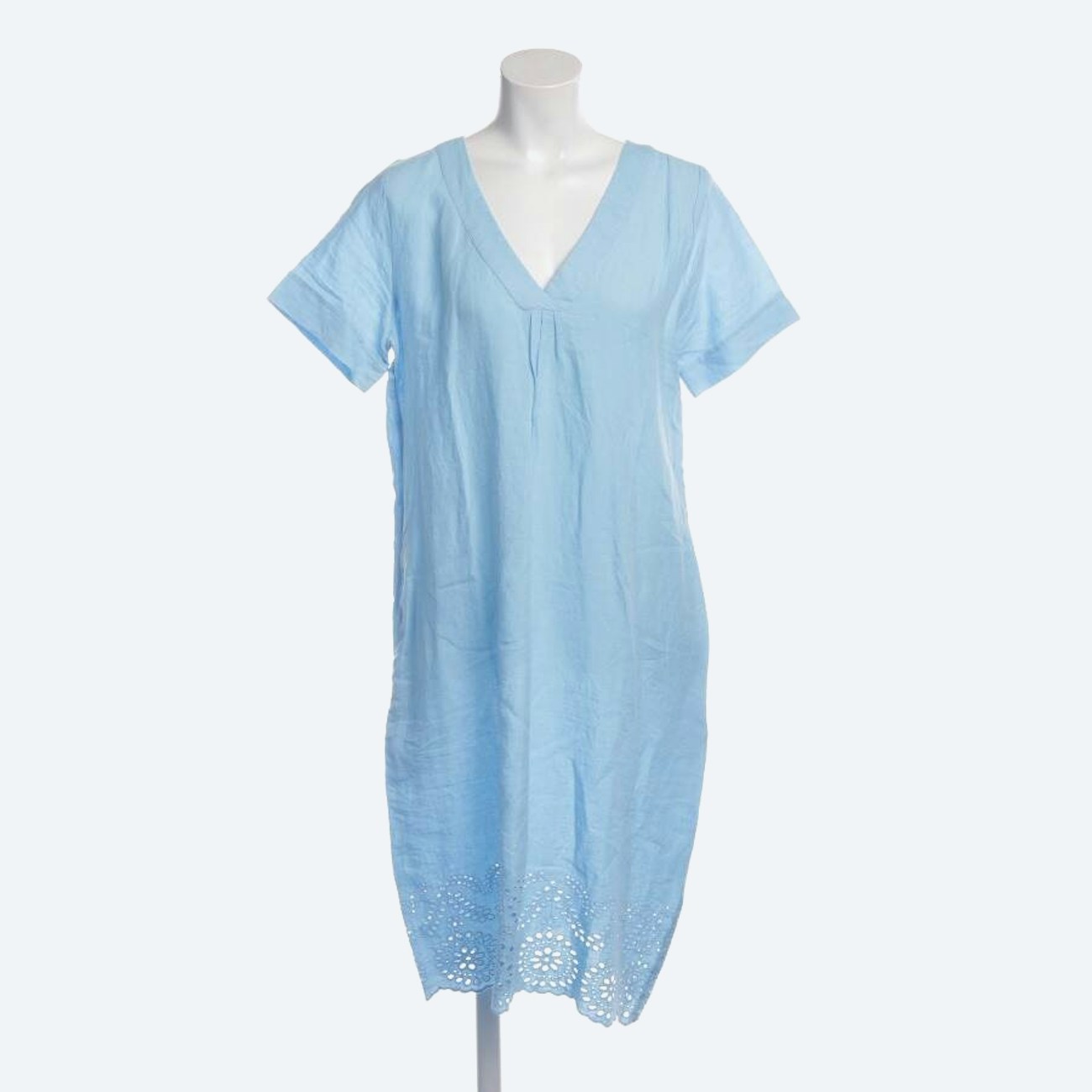 Image 1 of Linen Dress 36 Light Blue in color Blue | Vite EnVogue