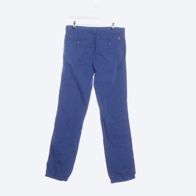 Image 2 of Trousers L Blue in color Blue | Vite EnVogue