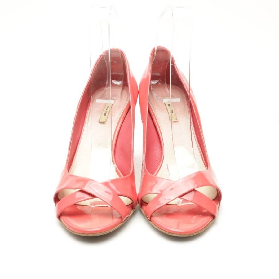 Image 2 of Peep Toes EUR 37 Red in color Red | Vite EnVogue