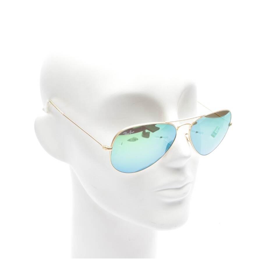 Image 2 of Aviator Sunglasses Gold in color Metallic | Vite EnVogue