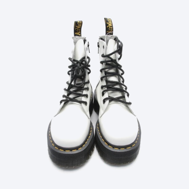 Image 2 of Biker Boots EUR 37 White in color White | Vite EnVogue