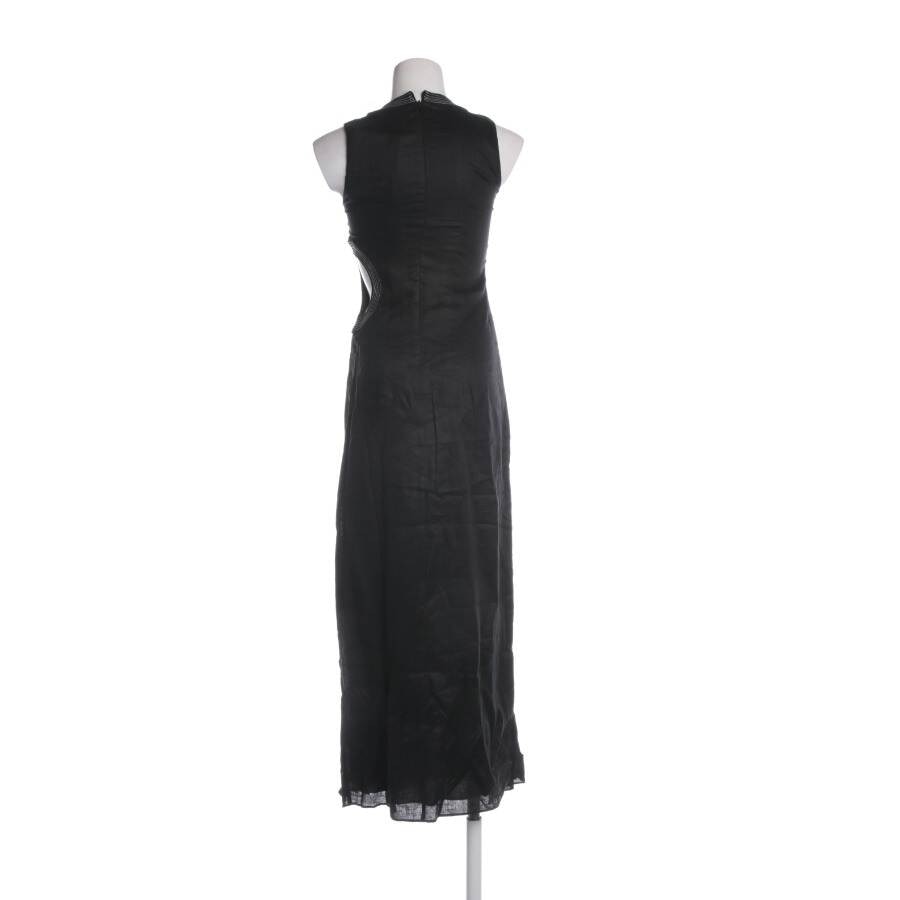 Image 2 of Linen Dress 32 Black in color Black | Vite EnVogue