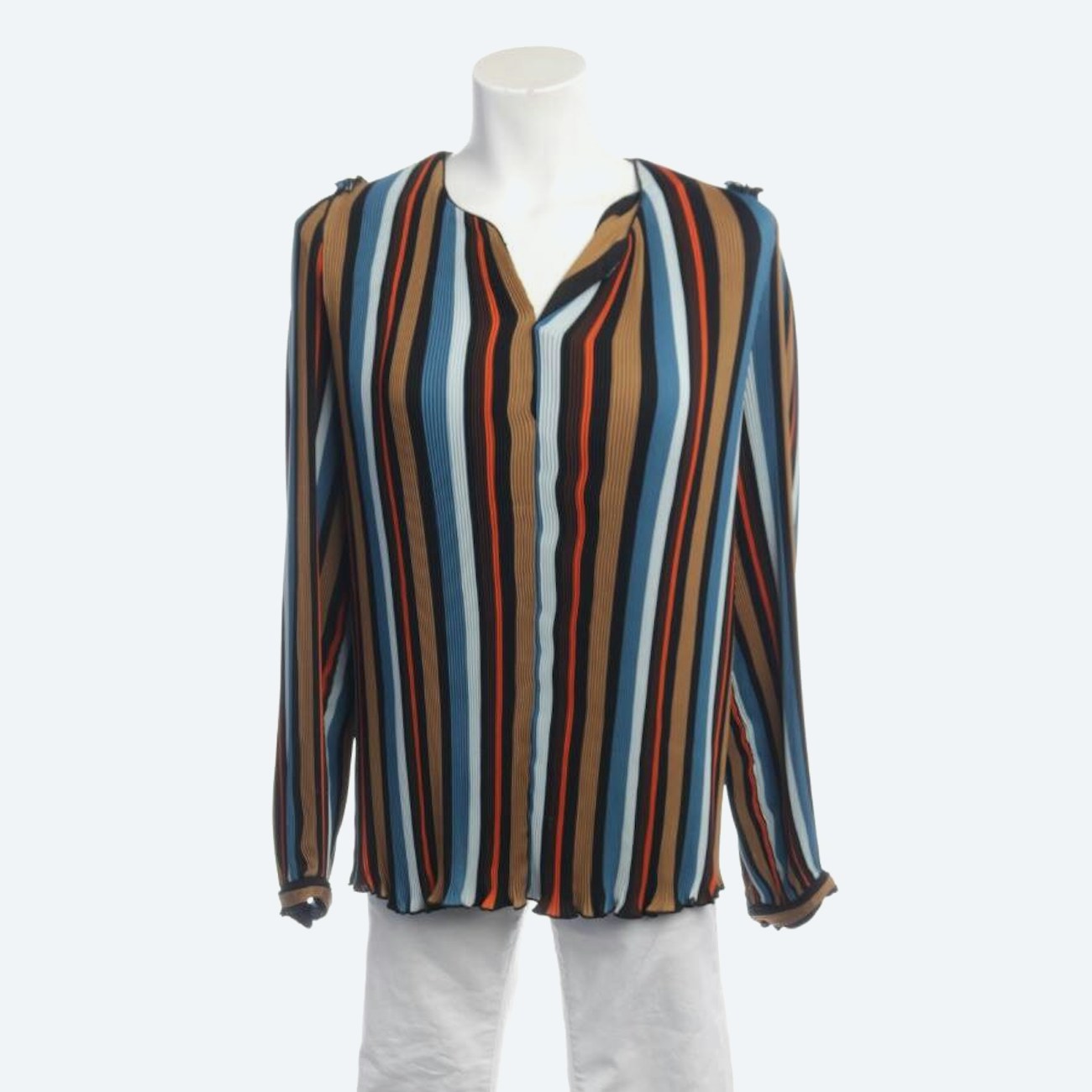 Image 1 of Shirt Blouse 40 Multicolored in color Multicolored | Vite EnVogue