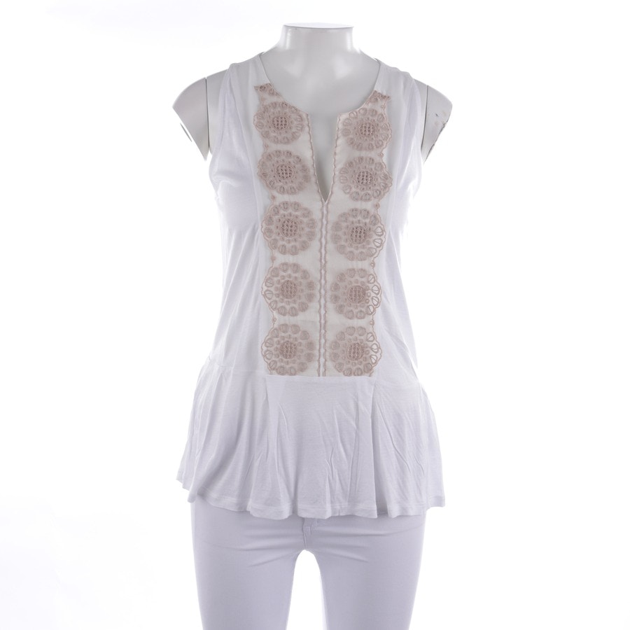 Image 1 of tops 34 white in color white | Vite EnVogue