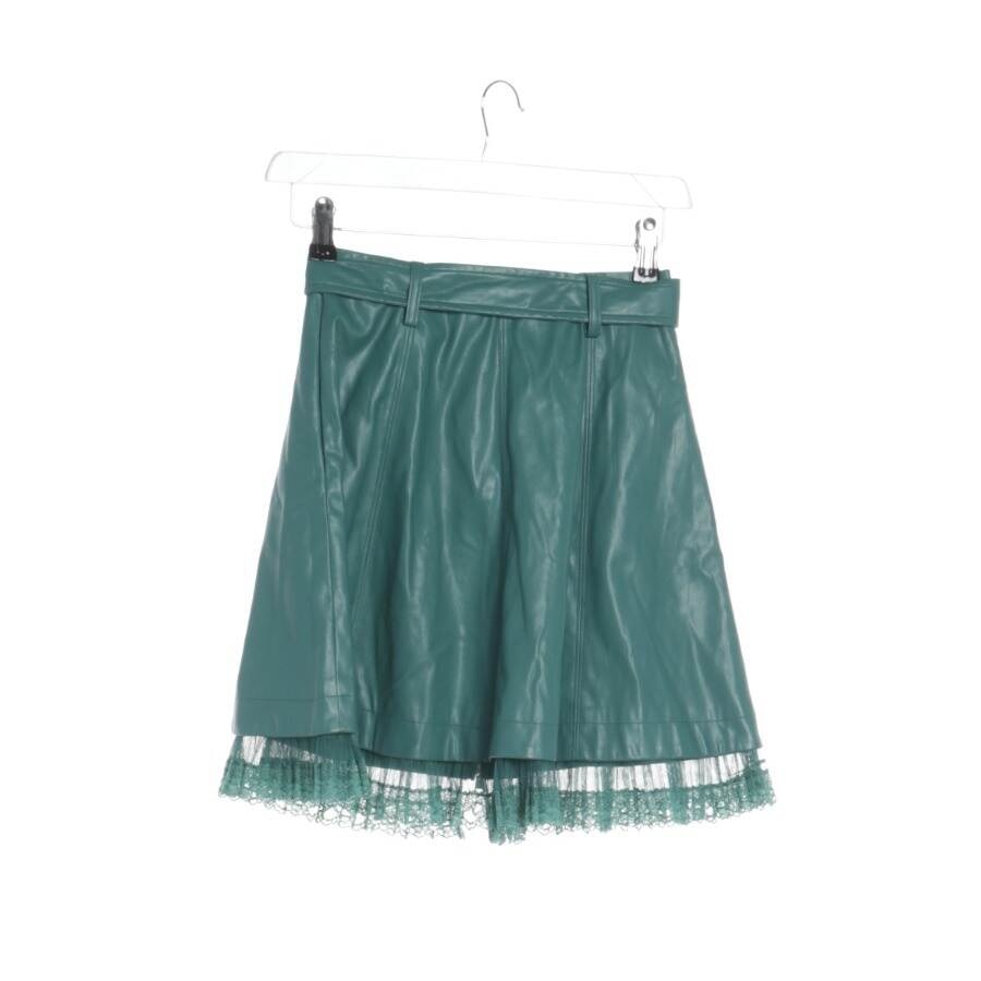 Image 2 of Skirt 32 Green in color Green | Vite EnVogue