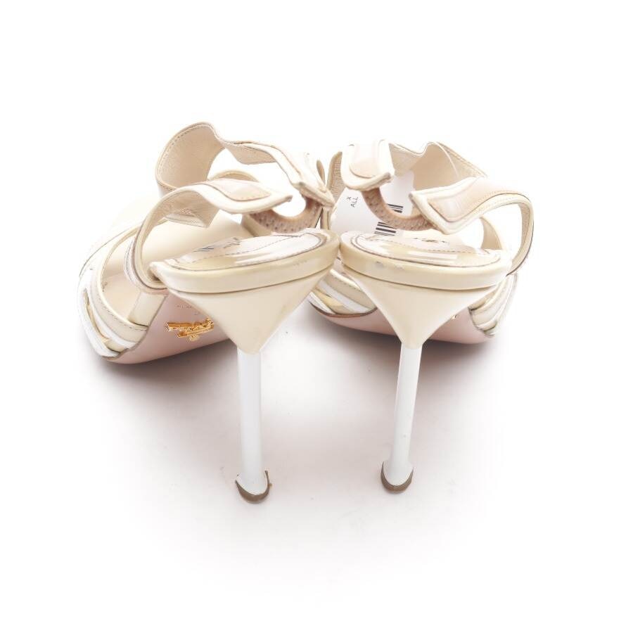 Bild 3 von Sandaletten EUR 39 Cream in Farbe Weiß | Vite EnVogue